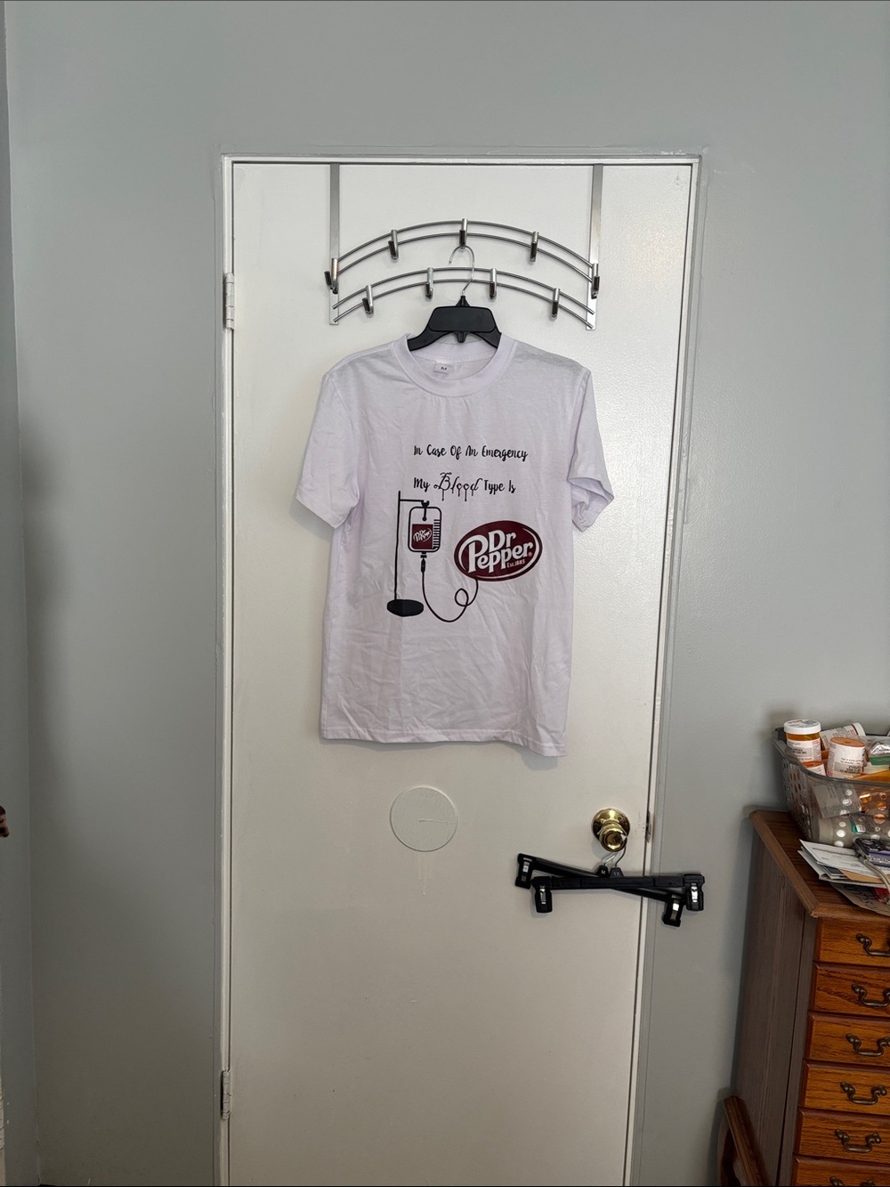 Dr Pepper Graphic Tee in White